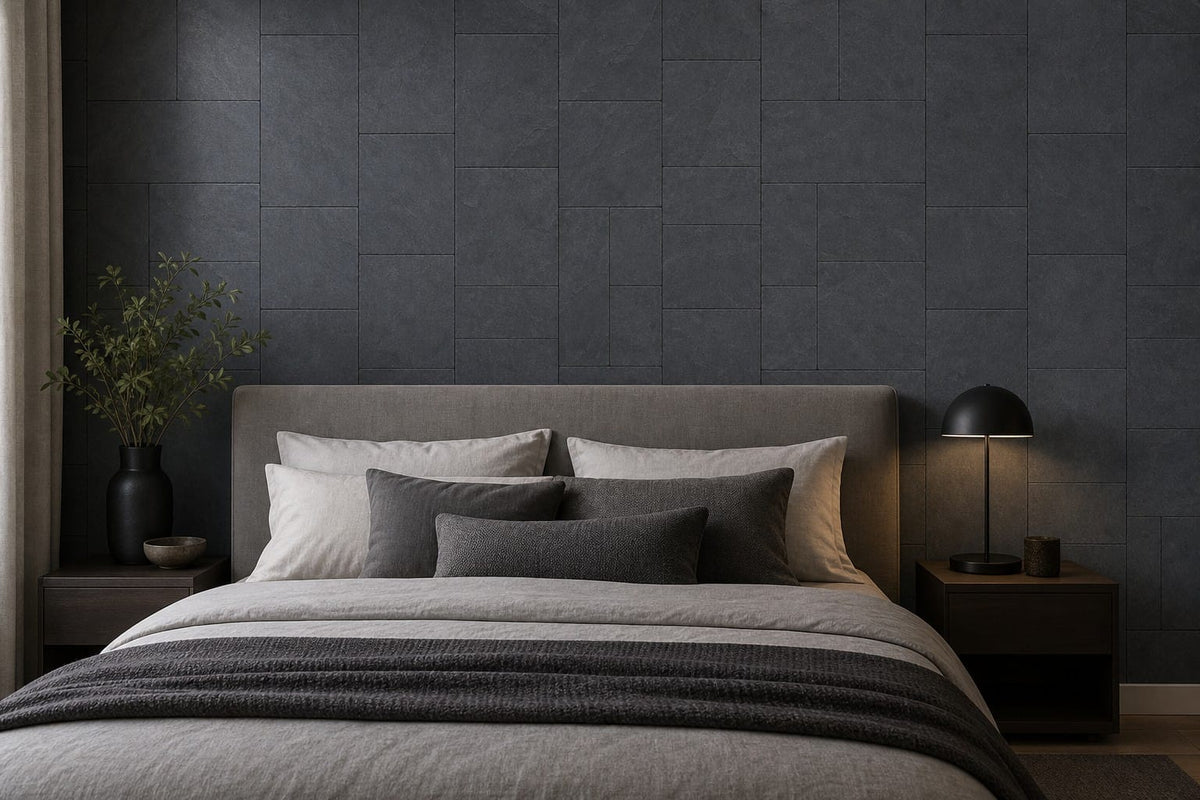 Slate Tile Soft Wallpaper Mural product view