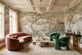 Sage Magnolia Moon Gate Garden Wallpaper Mural