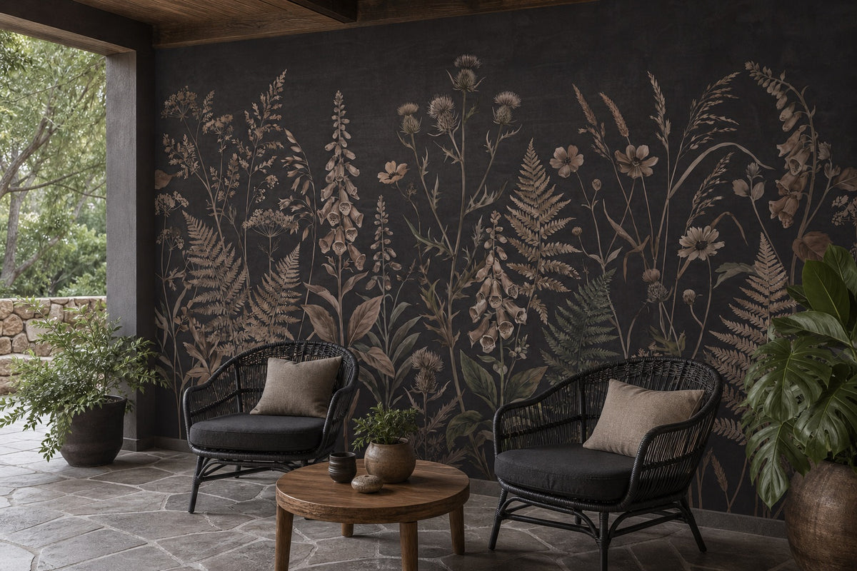 stone vintage jungle wallpaper balcony custom peel and stick non woven vinyl removable