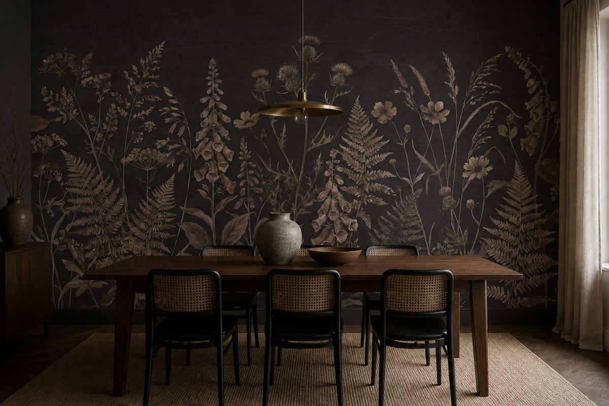 stone vintage jungle wallpaper dining custom peel and stick non woven vinyl removable