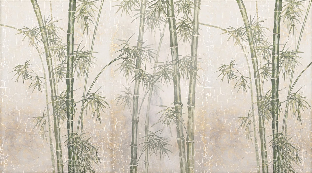 tan room bamboo forest wallpaper mural custom peel and stick non woven vinyl removable