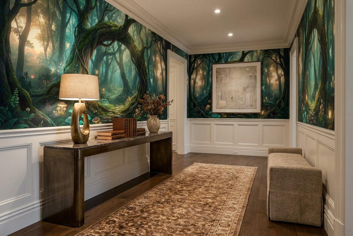 Enchanted Forest Archway Fantasy Wallpaper Mural