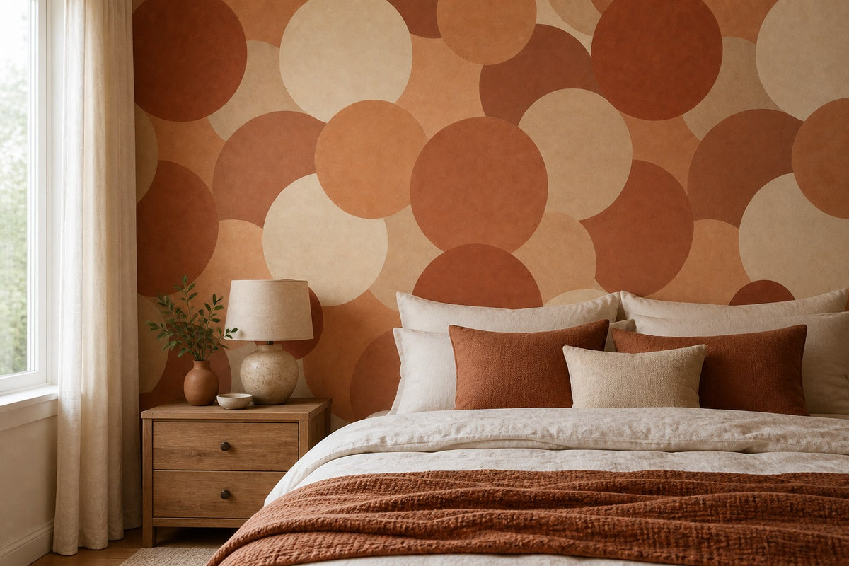 Terracotta Design Wallpaper Mural product view