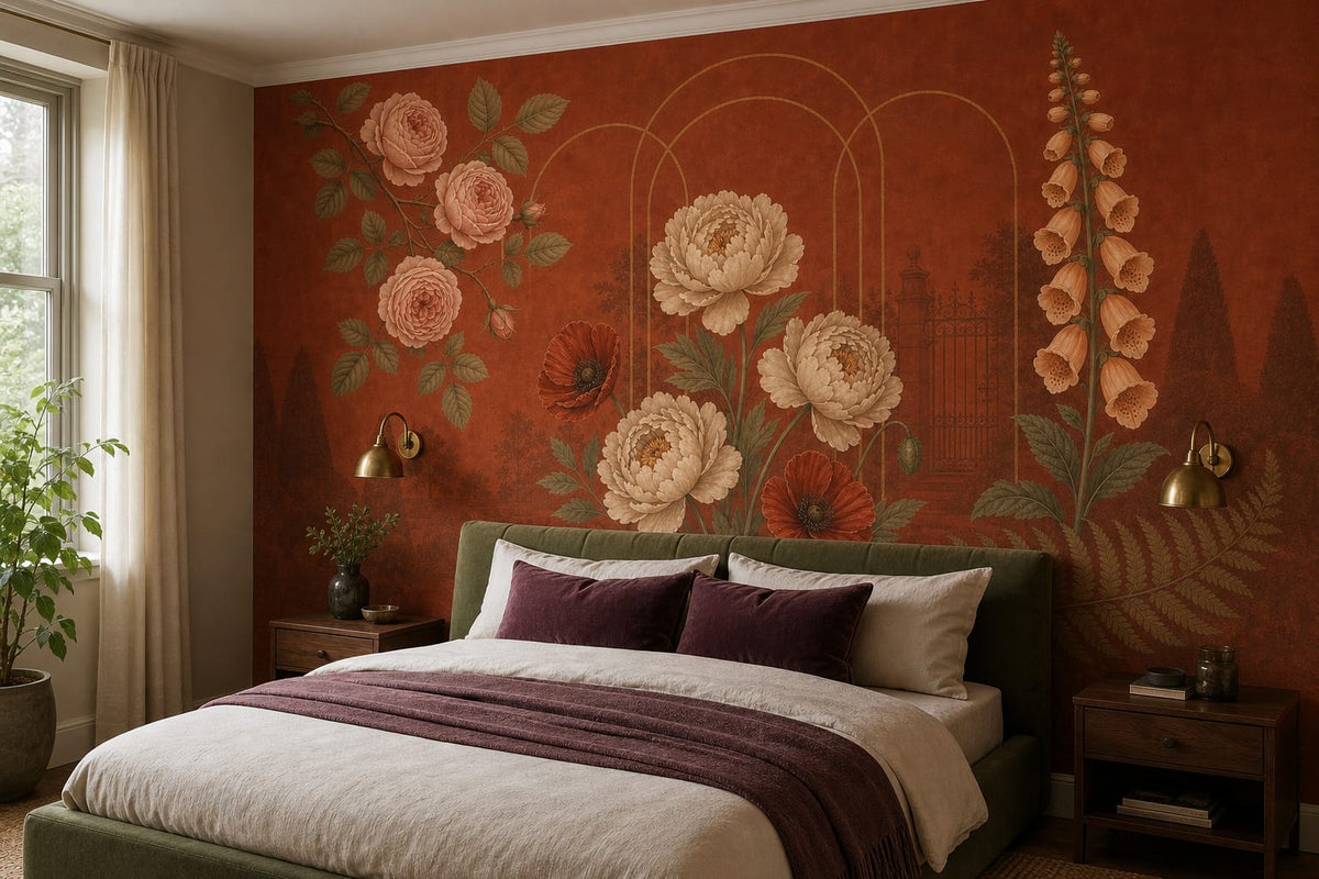 Terracotta Design Wallpaper Mural product view