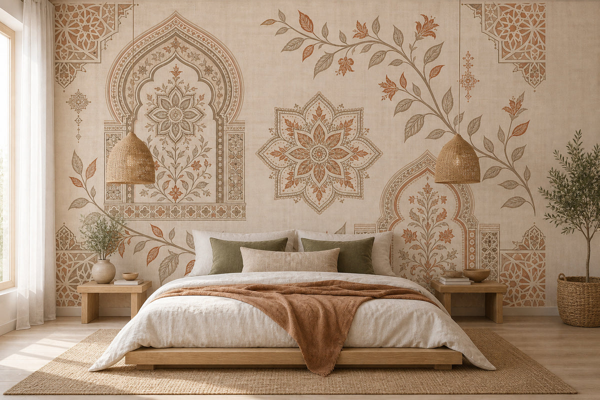 Terracotta Design Wallpaper Mural product view