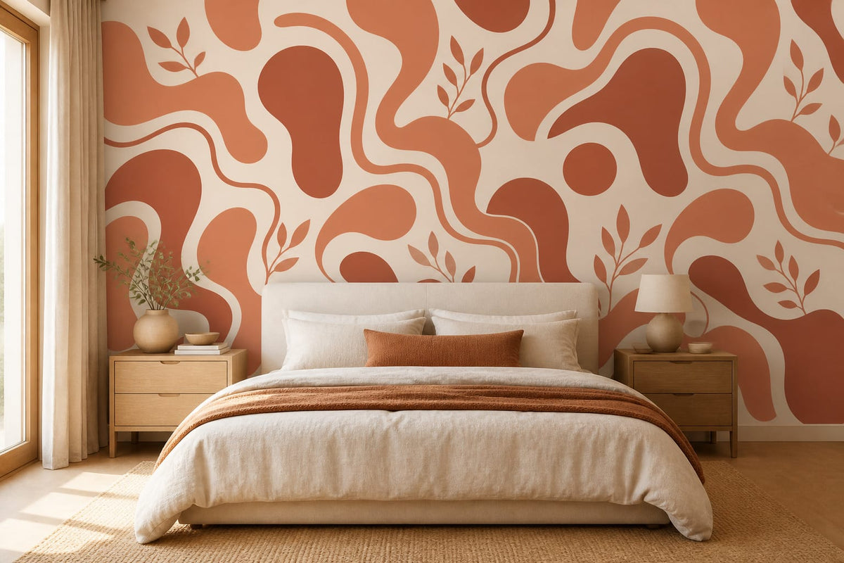 Terracotta Clay Wallpaper Mural product view