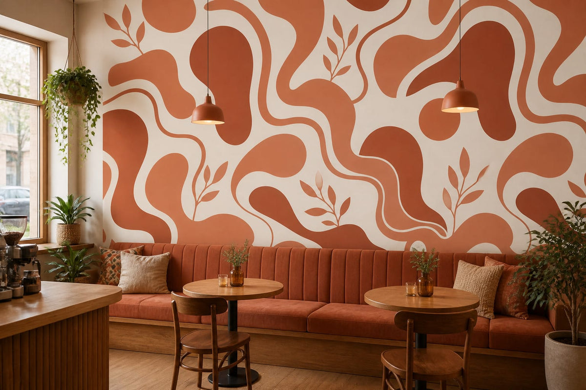 Terracotta Clay Wallpaper Mural product view