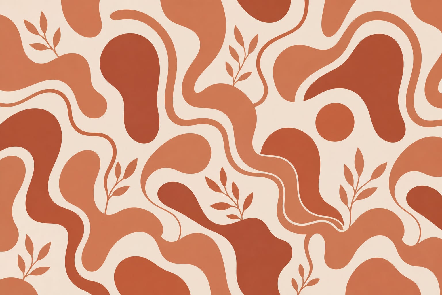 Terracotta Clay Wallpaper Mural