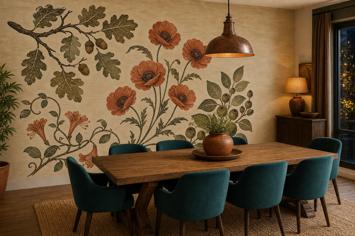 Terracotta Design Wallpaper Mural product view