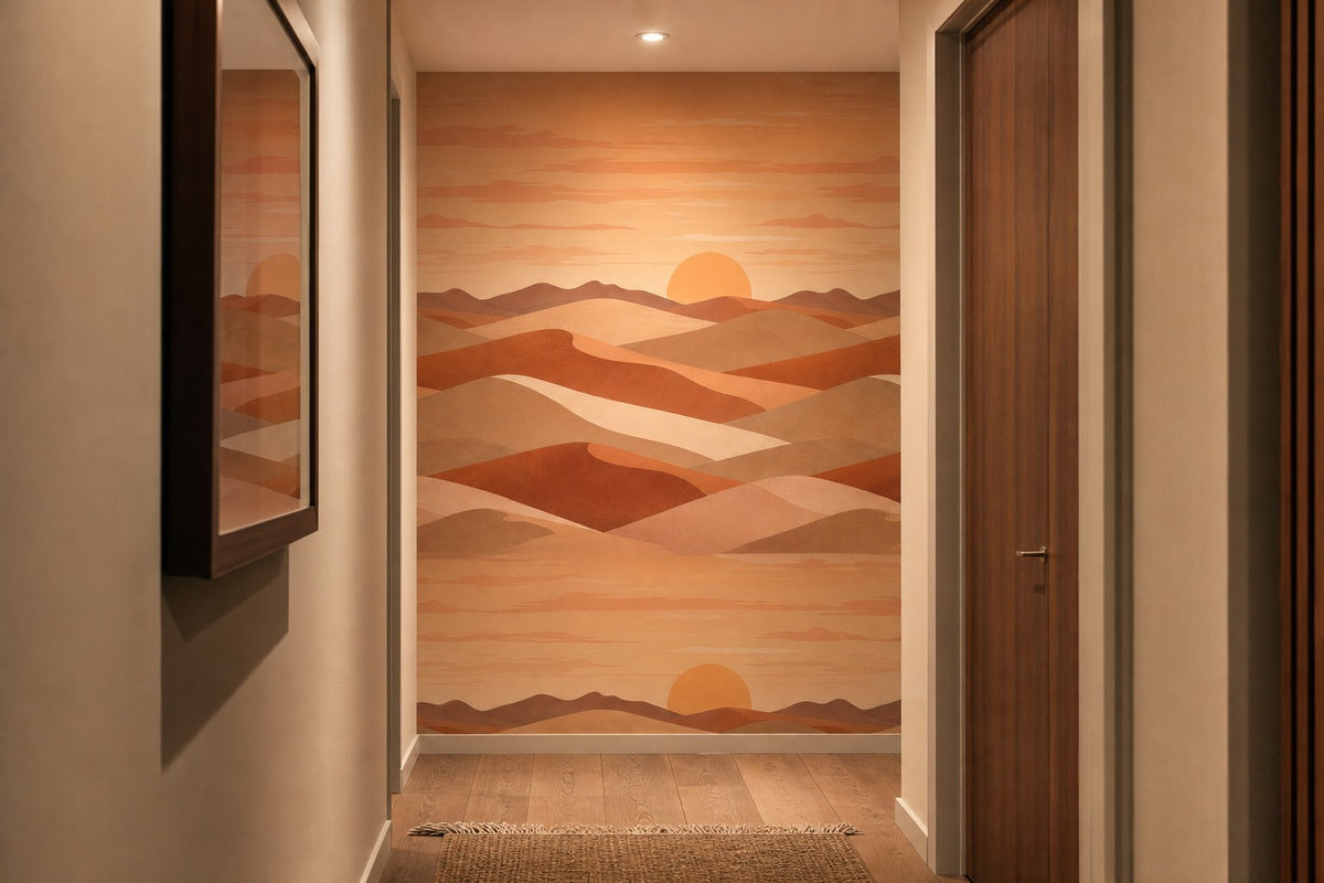 Terracotta Design Wallpaper Mural product view