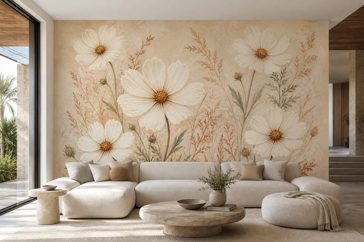 Terracotta Design Wallpaper Mural product view