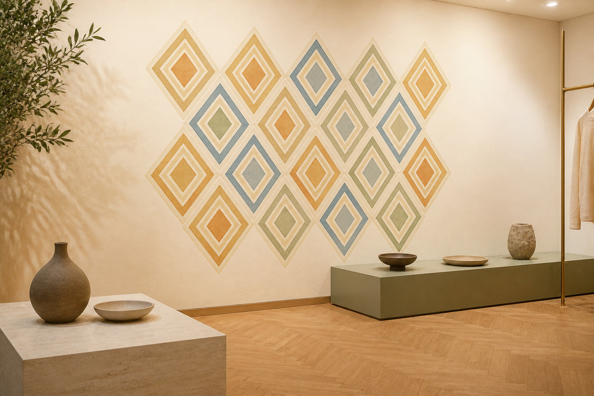 Terracotta Design Wallpaper Mural product view