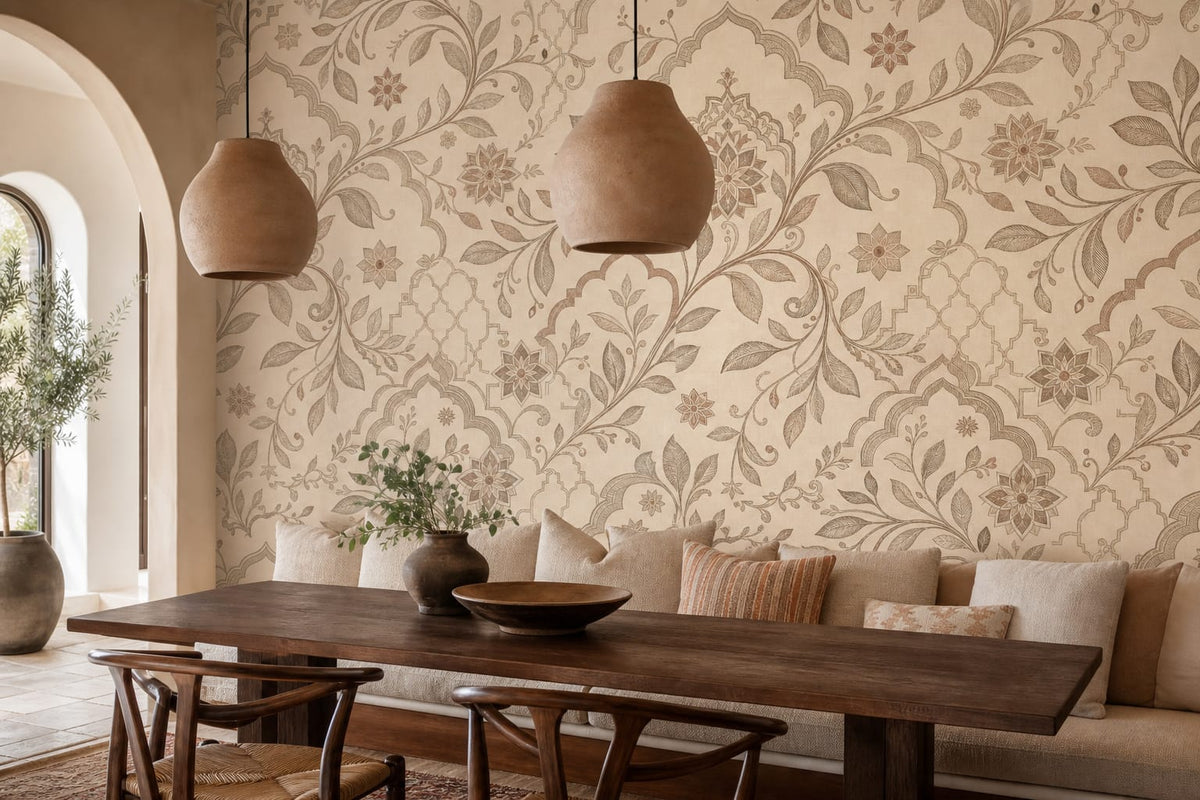 Terracotta Design Wallpaper Mural product view