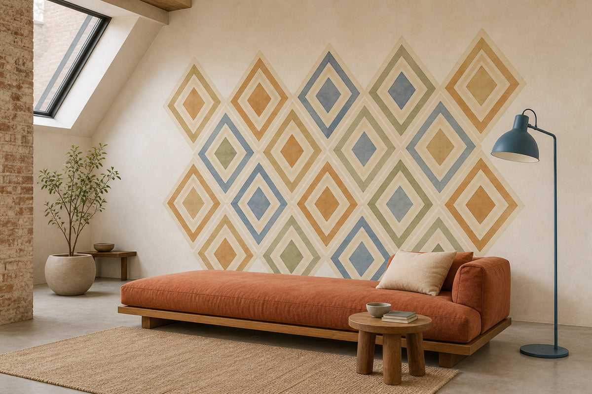 Terracotta Design Wallpaper Mural product view