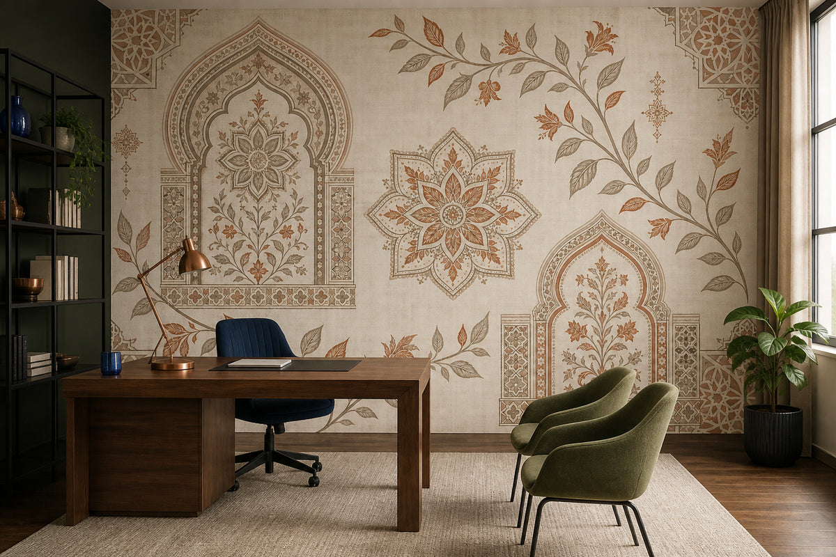 Terracotta Design Wallpaper Mural product view