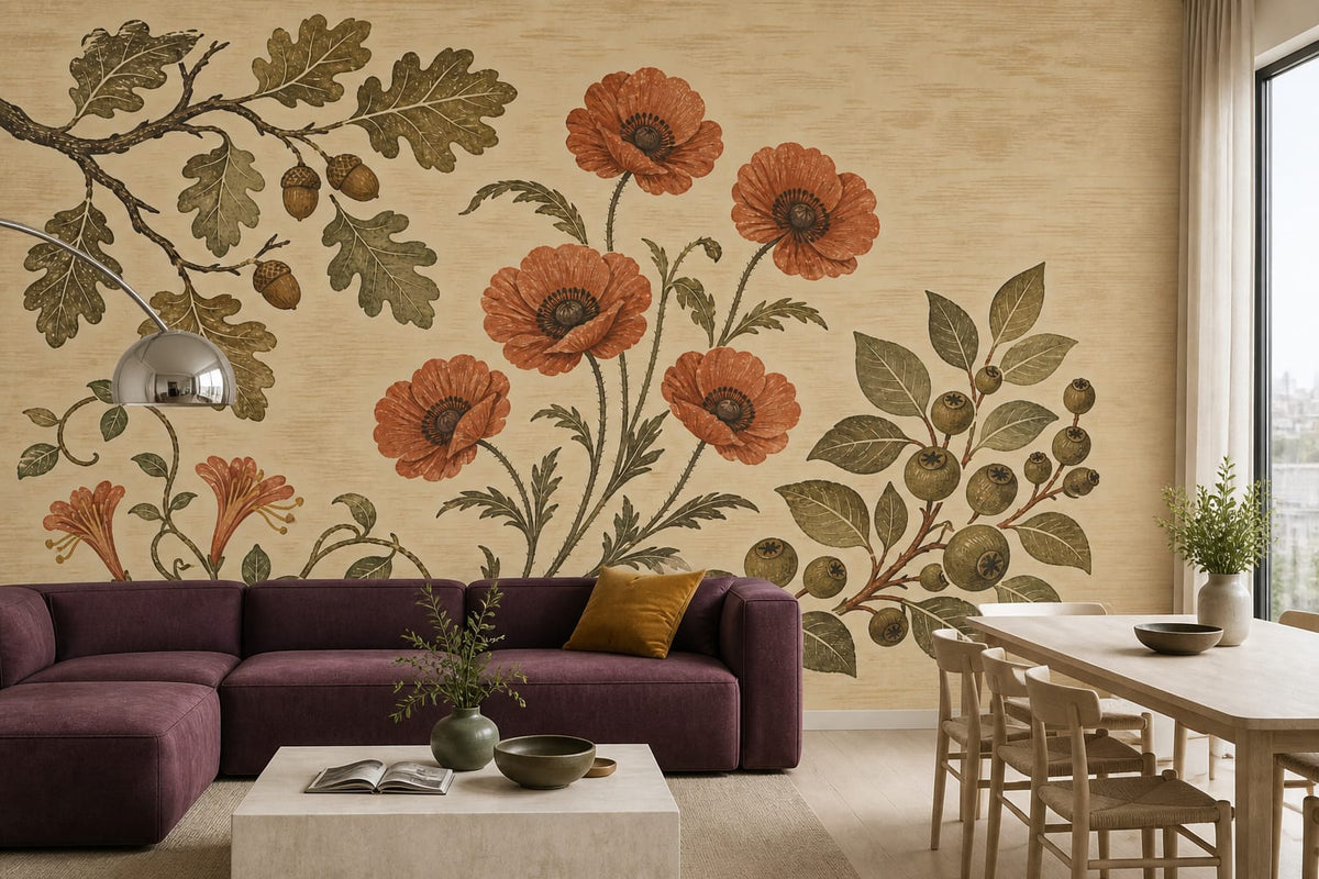 Terracotta Design Wallpaper Mural product view