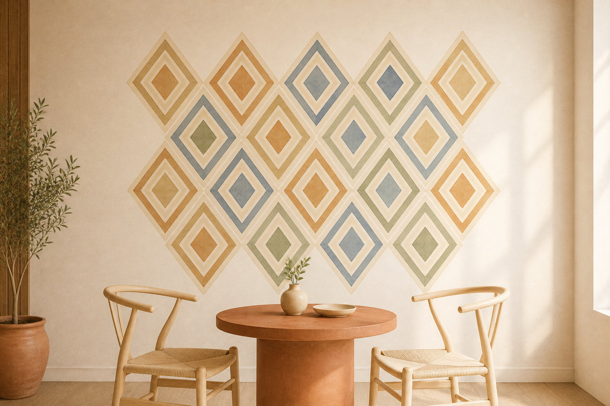 Terracotta Design Wallpaper Mural product view