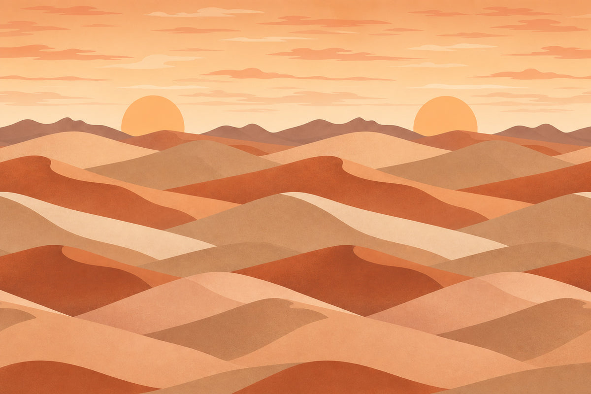 Terracotta Design Wallpaper Mural product view