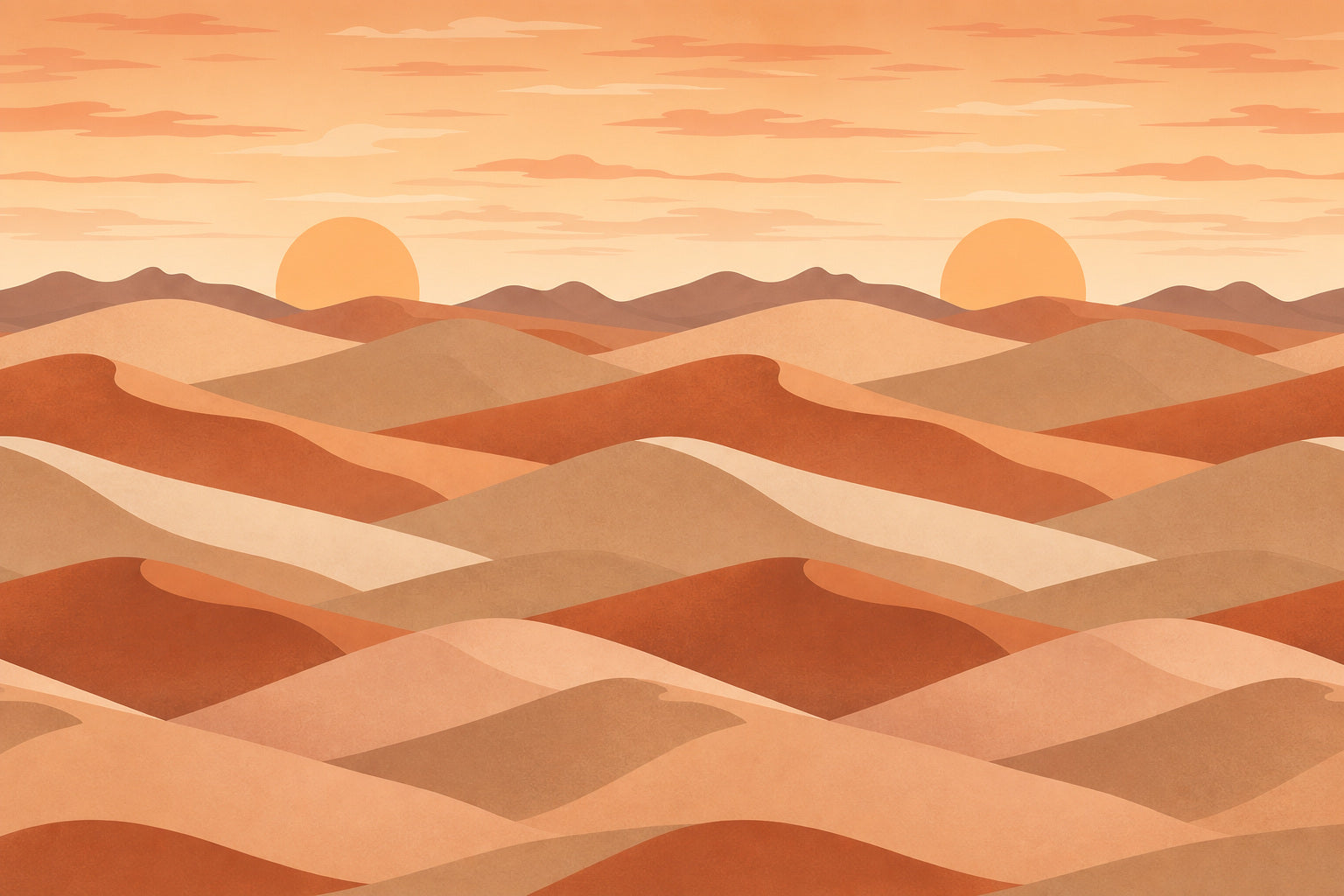Terracotta Design Wallpaper Mural