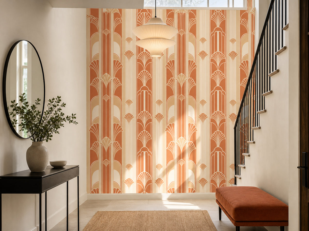 Terracotta Design Wallpaper Mural product view