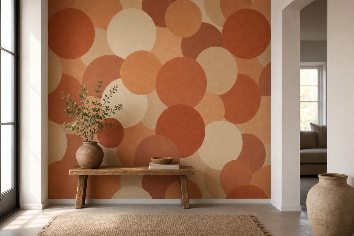 Terracotta Design Wallpaper Mural product view