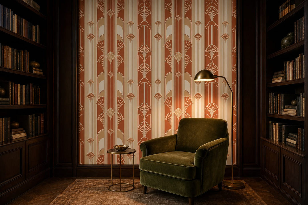 Terracotta Design Wallpaper Mural product view