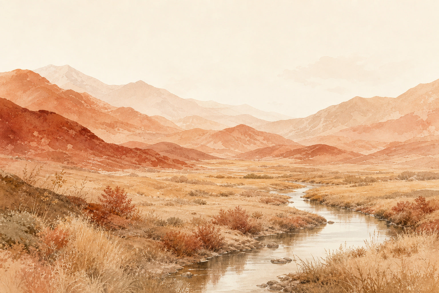 Terracotta Design Wallpaper Mural