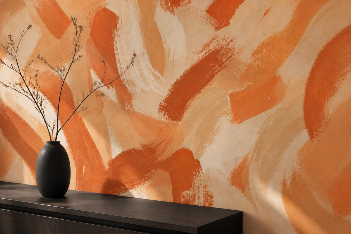Terracotta Design Wallpaper Mural product view