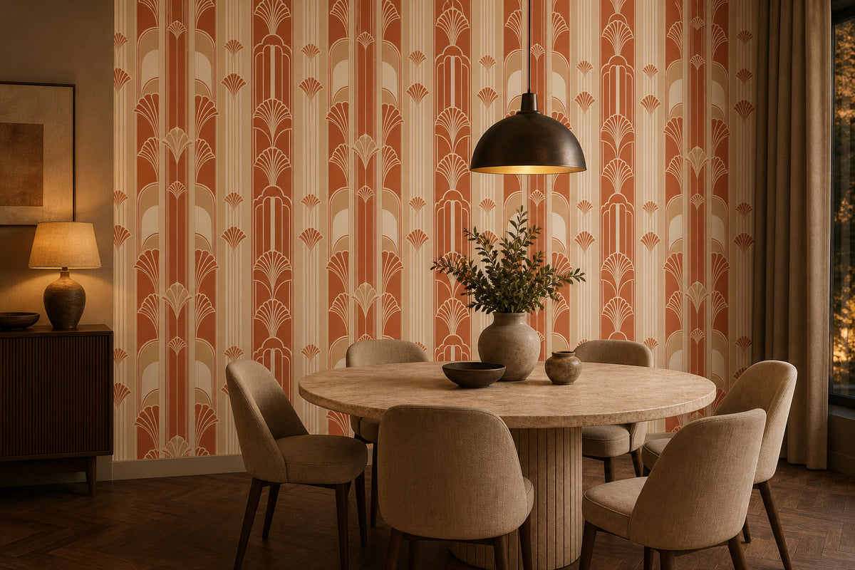 Terracotta Design Wallpaper Mural product view
