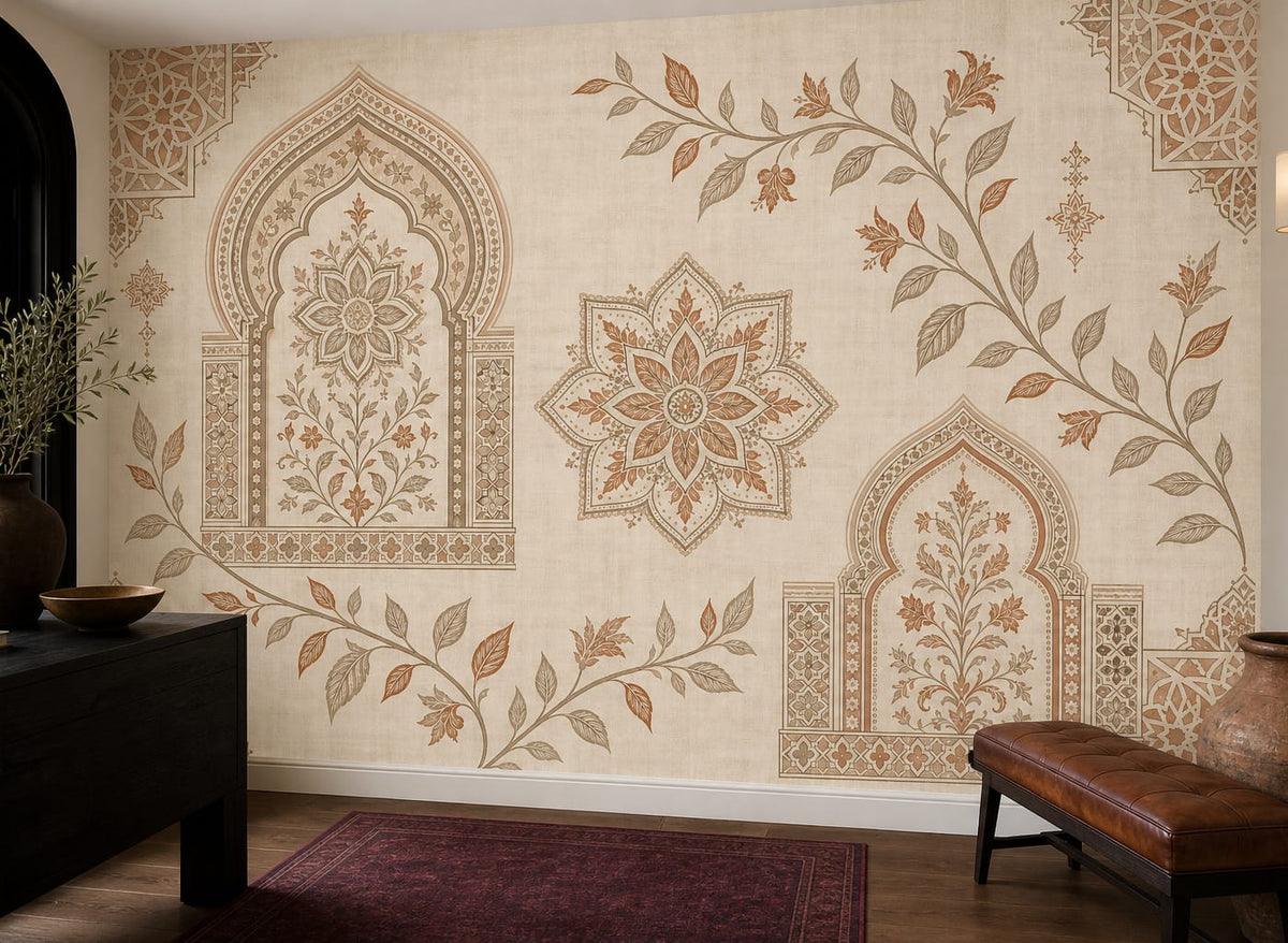 Terracotta Design Wallpaper Mural product view