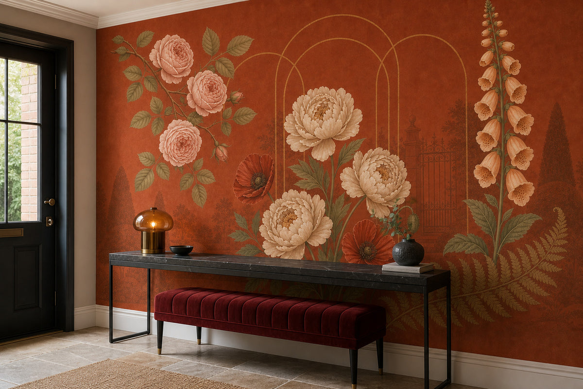 Terracotta Design Wallpaper Mural product view