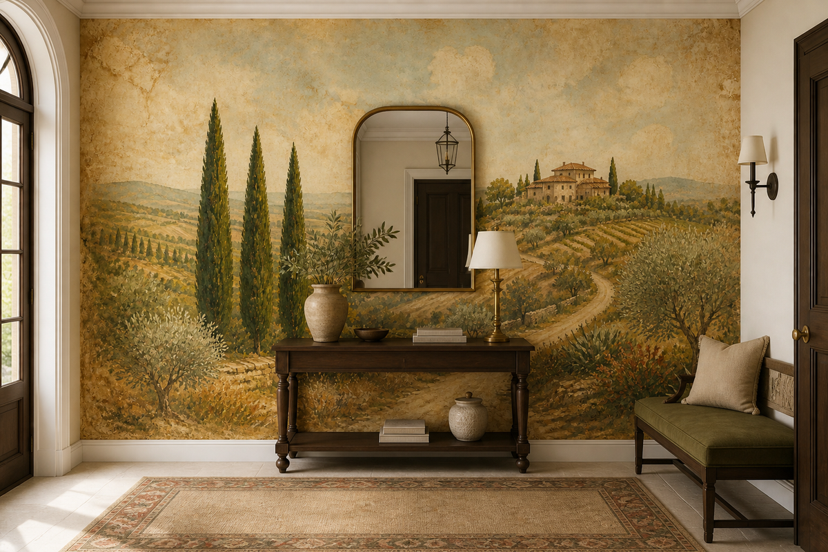 Terracotta Design Wallpaper Mural product view