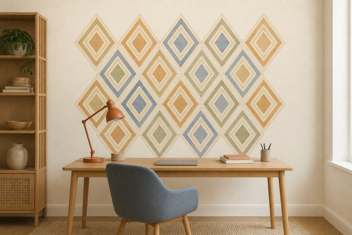 Terracotta Design Wallpaper Mural product view
