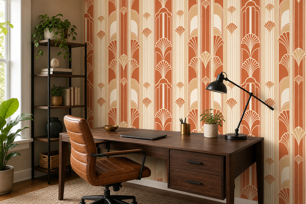 Terracotta Design Wallpaper Mural product view