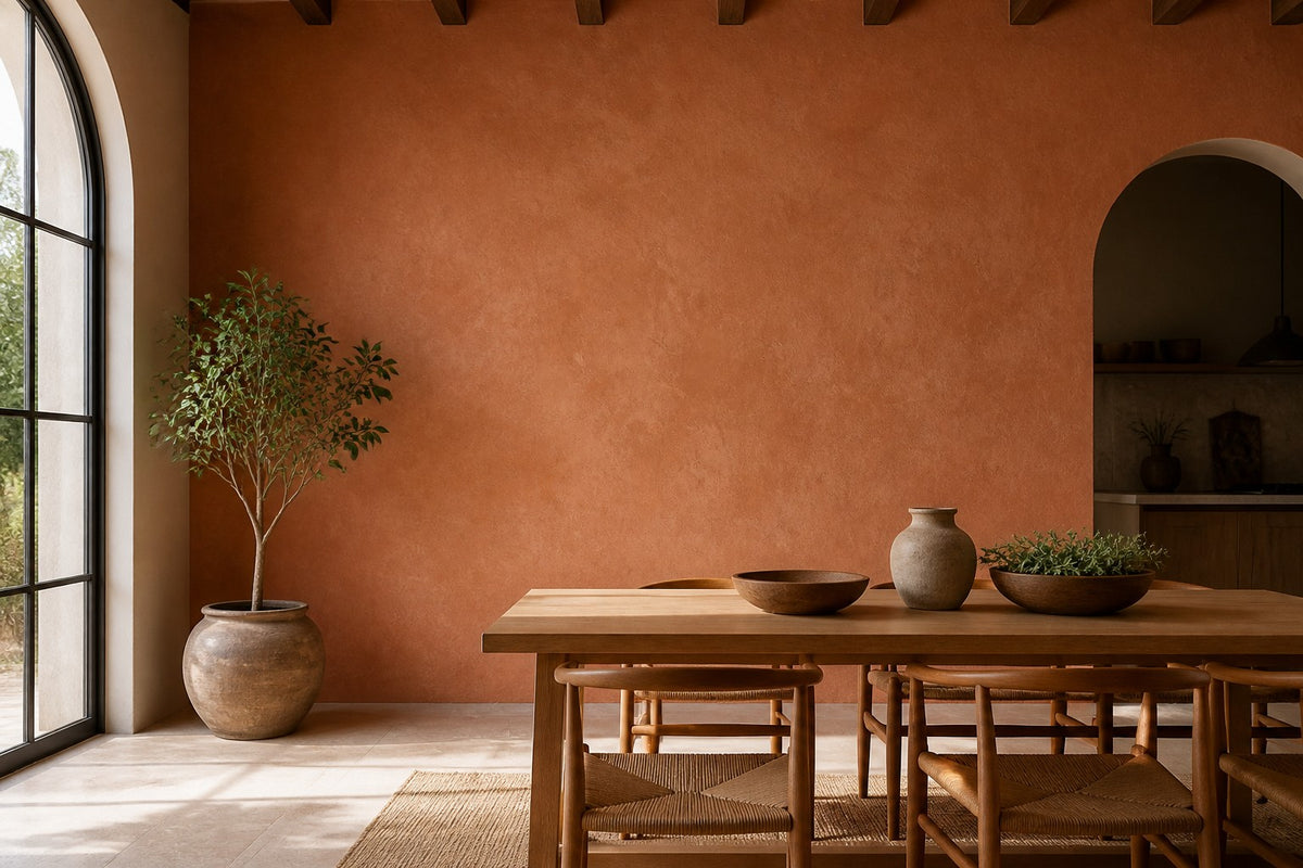 Terracotta Design Wallpaper Mural product view