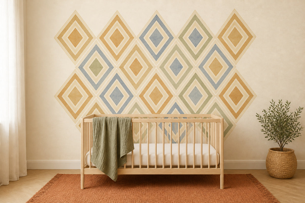 Terracotta Design Wallpaper Mural product view