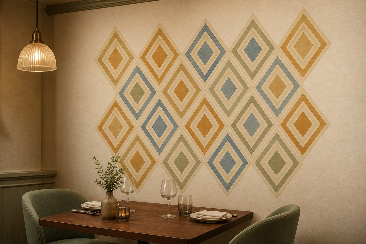 Terracotta Design Wallpaper Mural product view