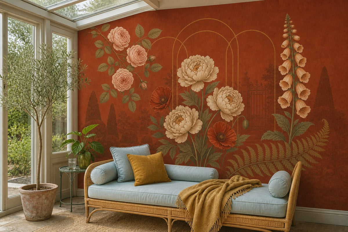 Terracotta Design Wallpaper Mural product view