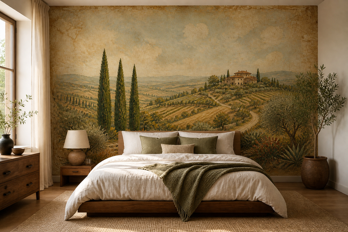 Terracotta Design Wallpaper Mural product view
