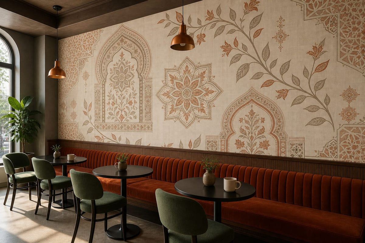 Terracotta Design Wallpaper Mural product view