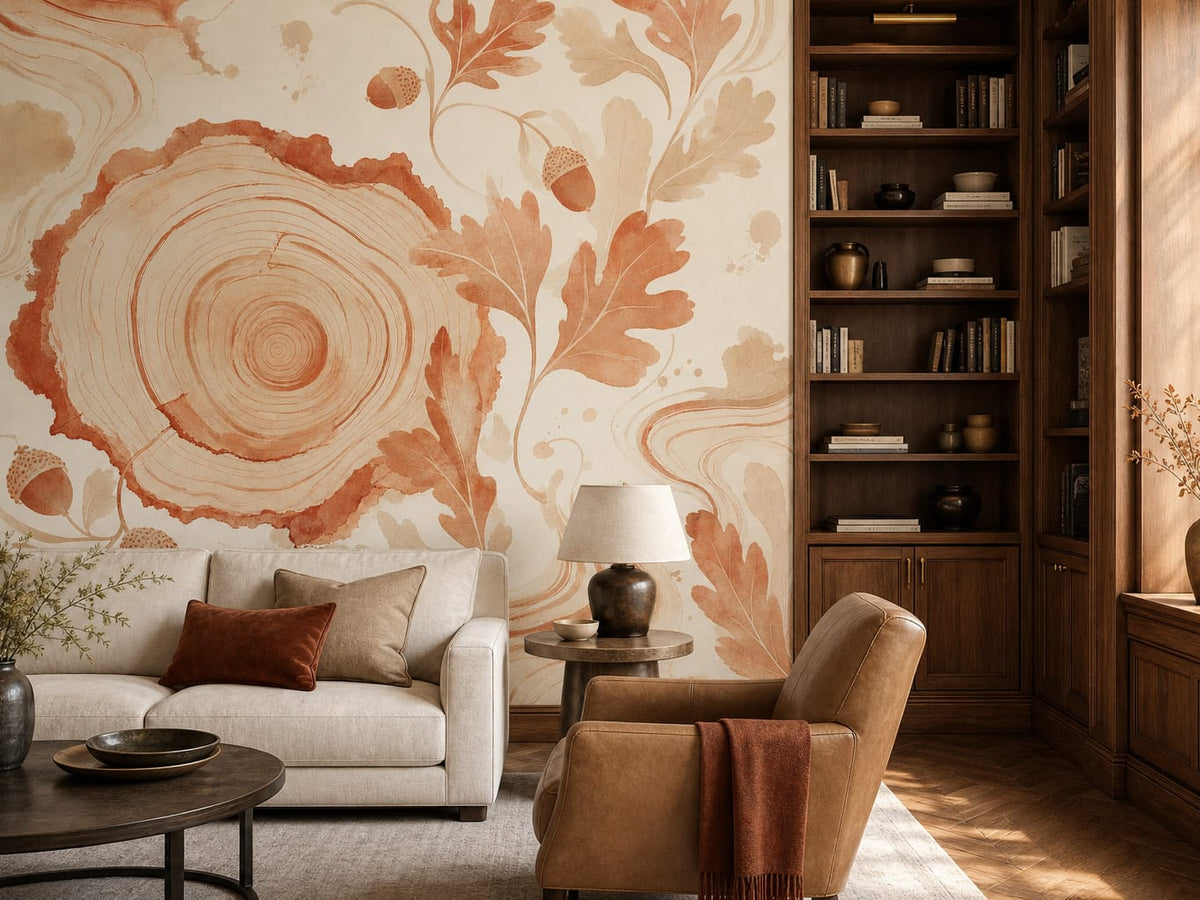 Terracotta Design Wallpaper Mural product view