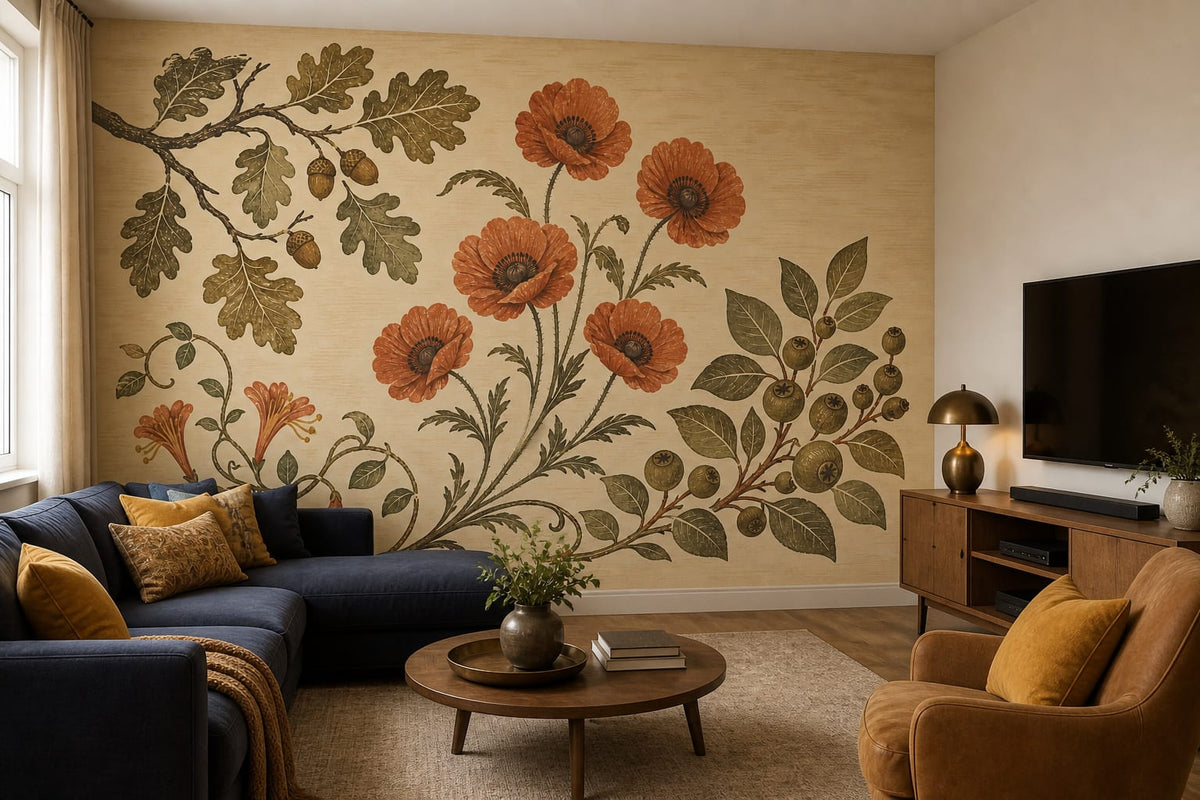 Terracotta Design Wallpaper Mural product view