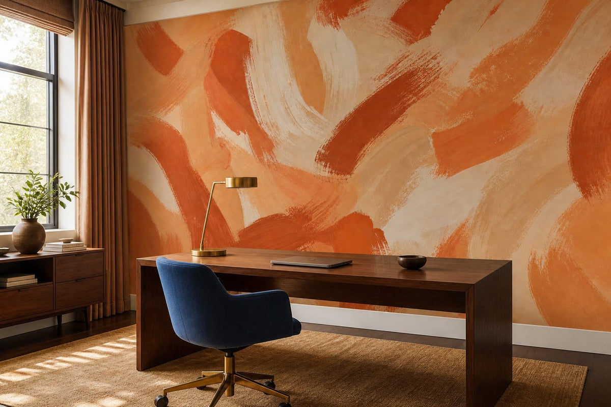 Terracotta Design Wallpaper Mural product view