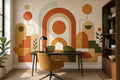 Terracotta Design Wallpaper Mural