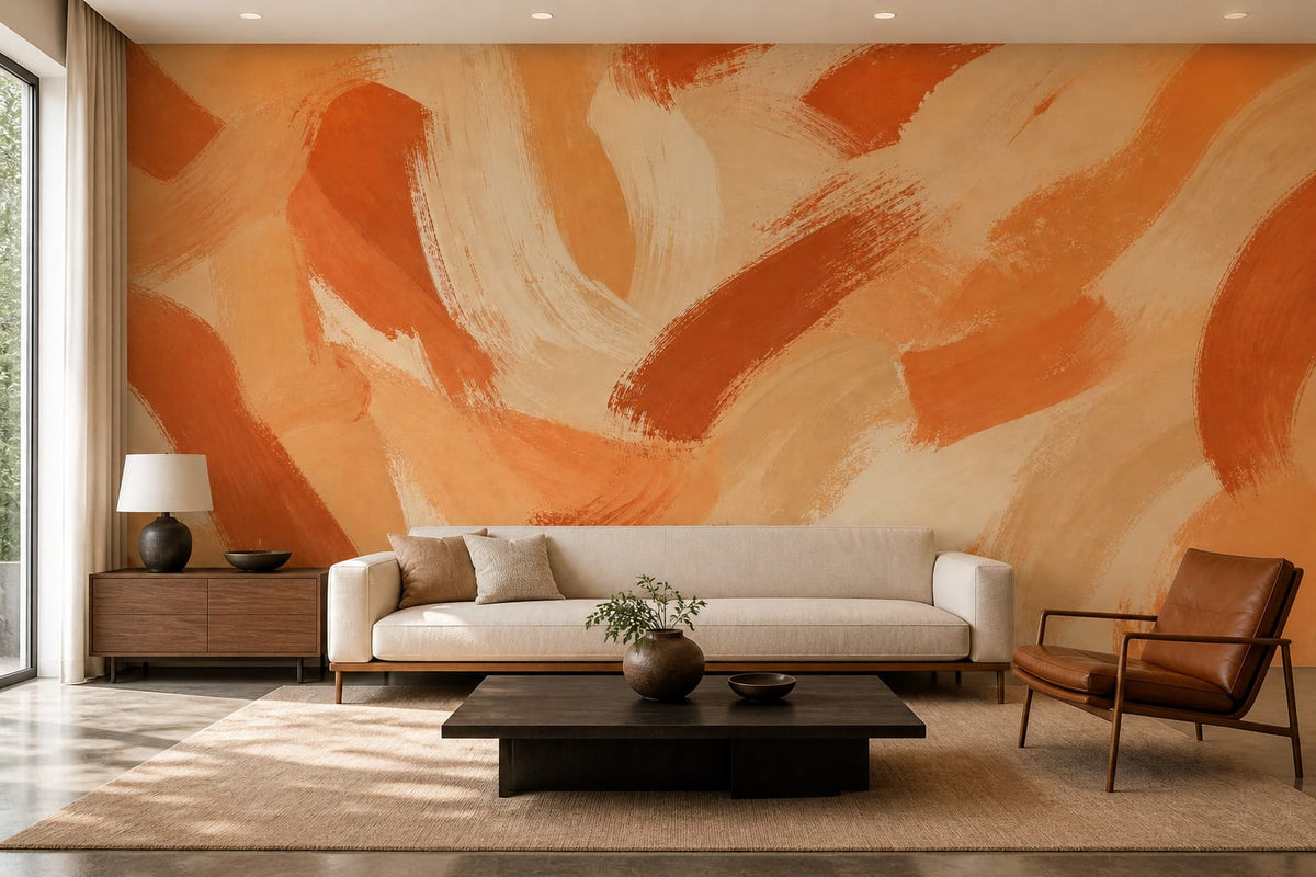 Terracotta Design Wallpaper Mural product view