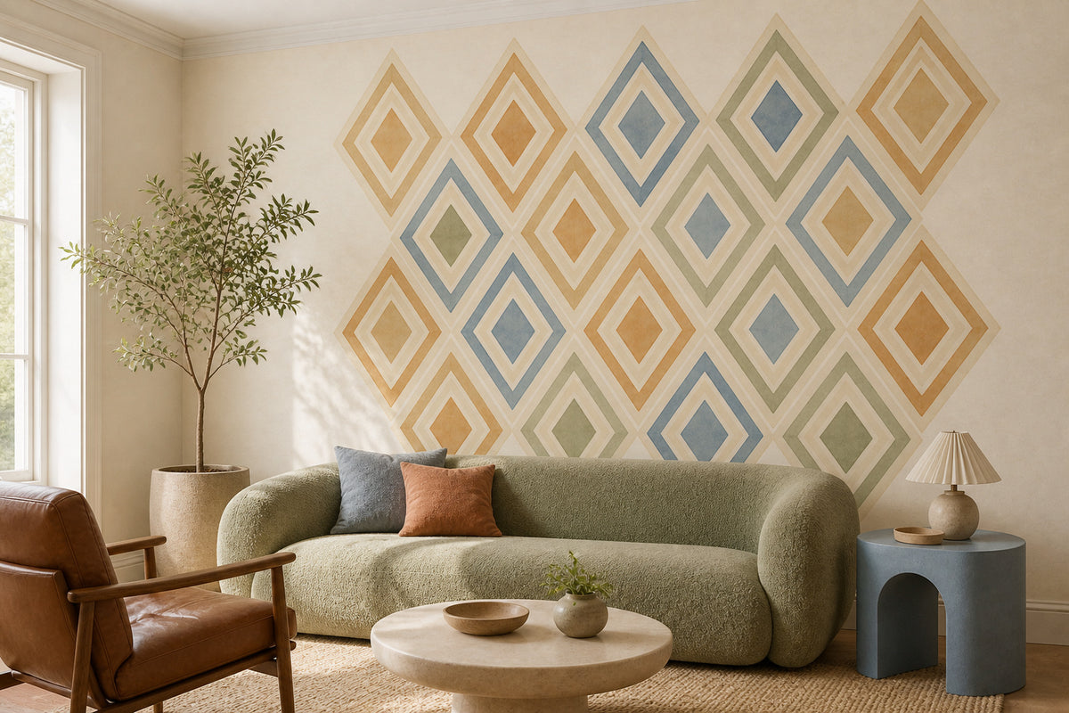 Terracotta Design Wallpaper Mural product view