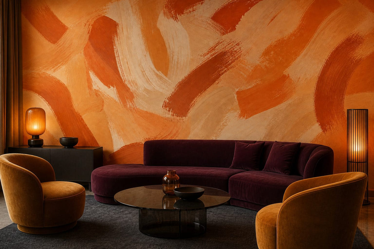 Terracotta Design Wallpaper Mural product view