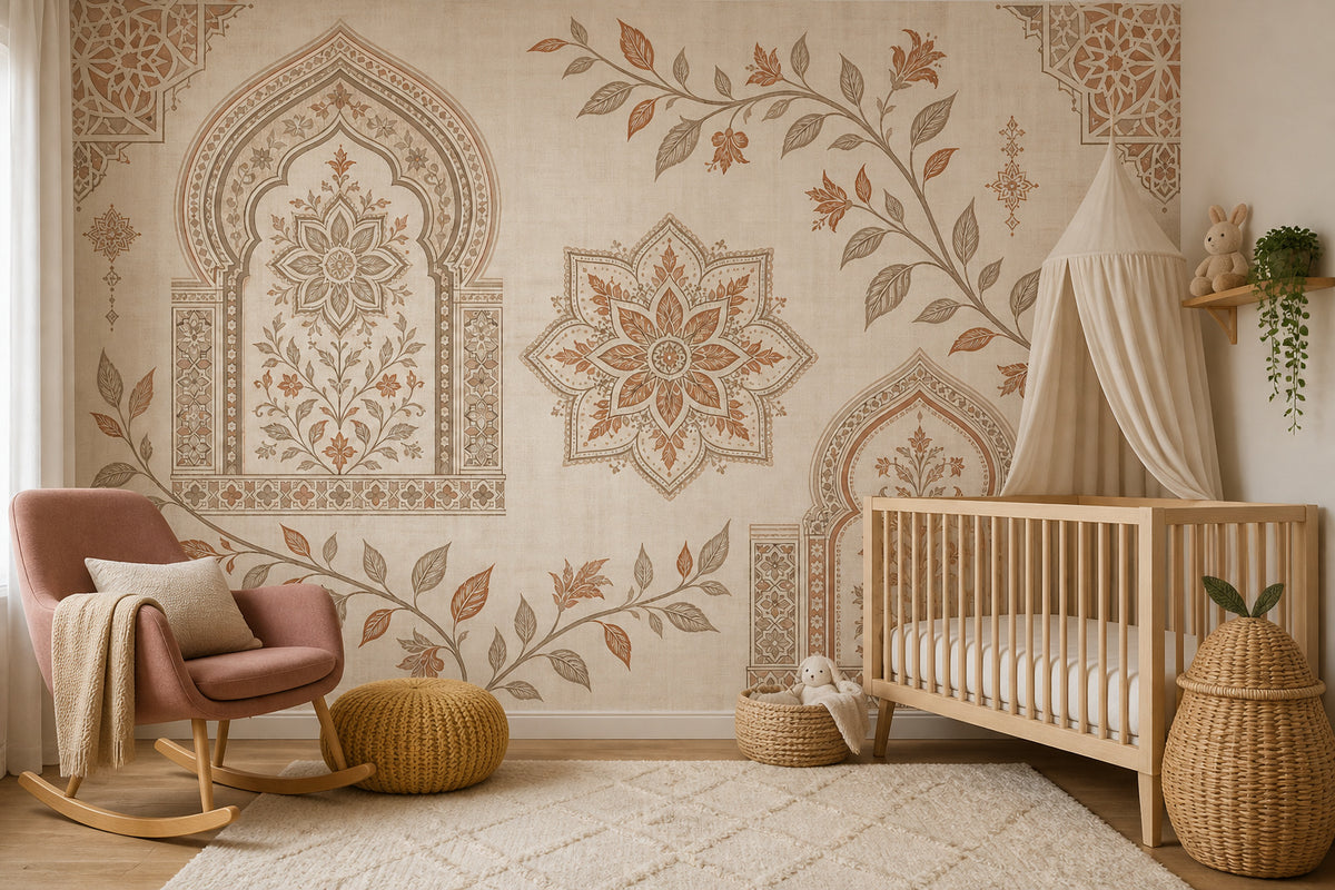 Terracotta Design Wallpaper Mural product view