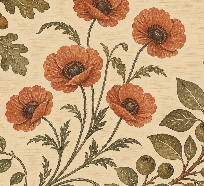 Terracotta Design Wallpaper Mural product view