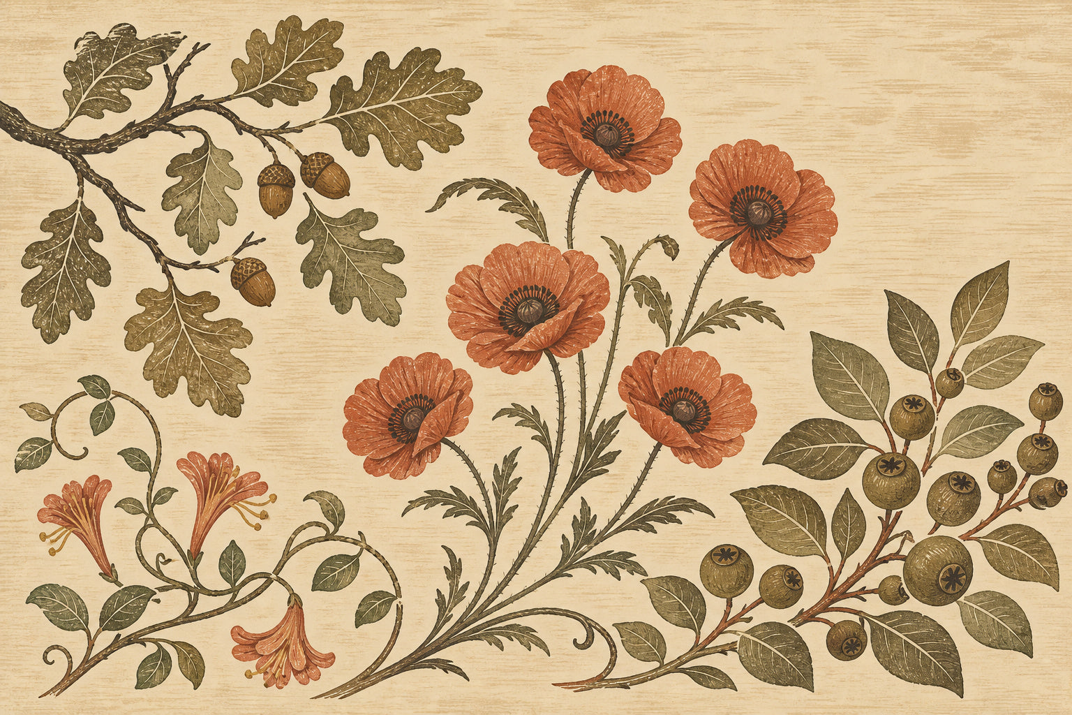 Terracotta Design Wallpaper Mural
